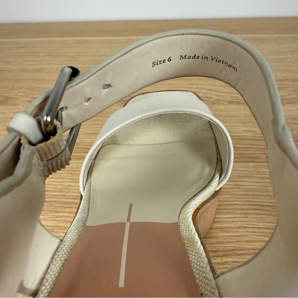 Dolce Vita Wallis Platform Heels Bone Women’s 6 - Picture 11 of 11